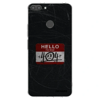 Picasee silikónový prehľadný obal pre Huawei P Smart - HELLO 404