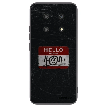 Picasee silikónový čierny obal pre Honor Magic4 Lite 5G - HELLO 404