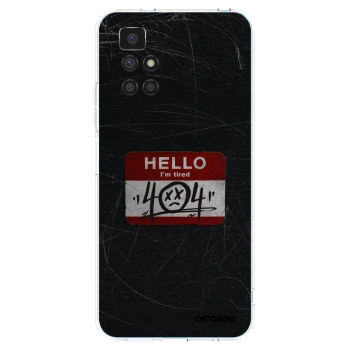 Picasee silikónový prehľadný obal pre Xiaomi Redmi 10 (2022) - HELLO 404