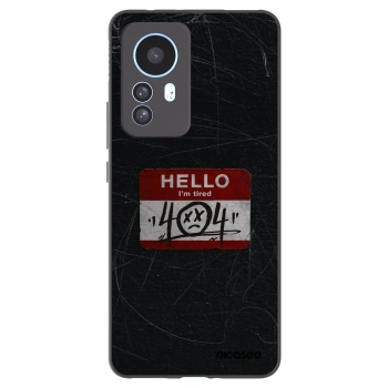 Picasee silikónový čierny obal pre Xiaomi 12T Pro - HELLO 404