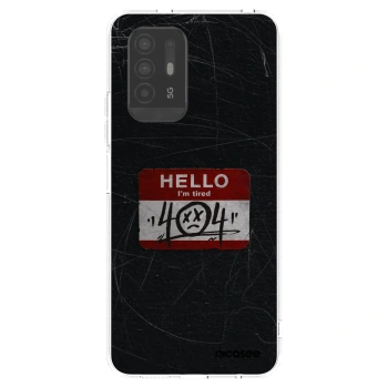 Picasee silikónový prehľadný obal pre OPPO A94 5G - HELLO 404