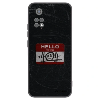 Picasee silikónový čierny obal pre Xiaomi Redmi Note 11S 5G - HELLO 404