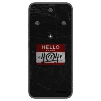 Picasee silikónový čierny obal pre Honor Magic5 Lite 5G - HELLO 404