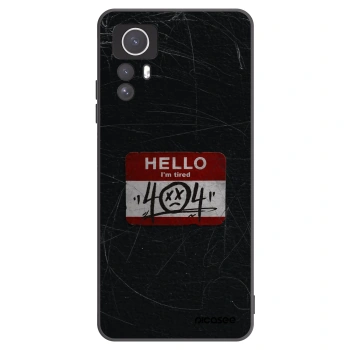 Picasee silikónový čierny obal pre Xiaomi Redmi Note 12S - HELLO 404