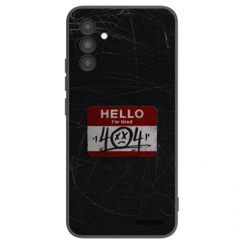 Picasee silikónový čierny obal pre Samsung Galaxy A04s A047F - HELLO 404
