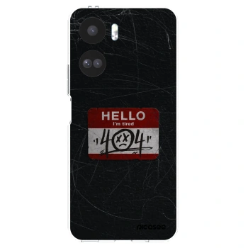 Picasee silikónový prehľadný obal pre Honor 90 Lite 5G - HELLO 404