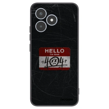 Picasee silikónový čierny obal pre Realme C53 - HELLO 404