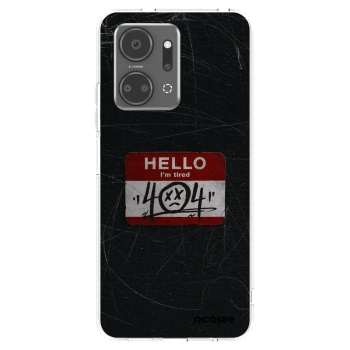 Picasee silikónový prehľadný obal pre Honor X7a - HELLO 404
