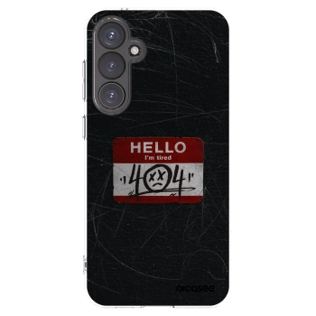 Picasee silikónový prehľadný obal pre Samsung Galaxy S23 FE S711B - HELLO 404
