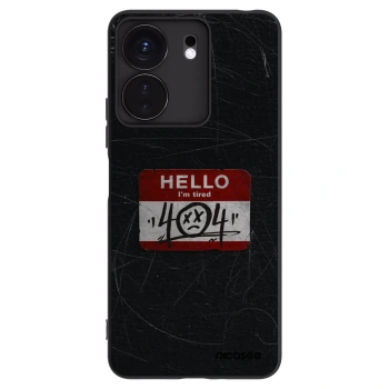 Picasee silikónový čierny obal pre Xiaomi Redmi 13C 4G - HELLO 404
