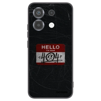 Picasee silikónový čierny obal pre Xiaomi Poco X6 - HELLO 404