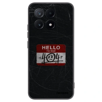 Picasee silikónový čierny obal pre Xiaomi Poco X6 Pro - HELLO 404