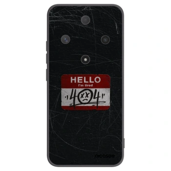 Picasee silikónový čierny obal pre Honor Magic6 Lite 5G - HELLO 404