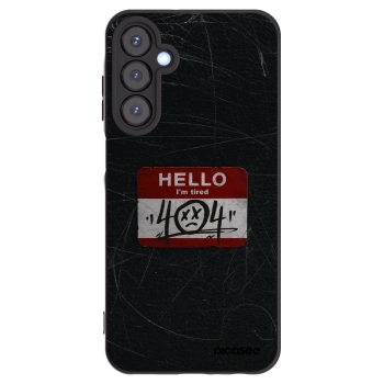 Picasee silikónový čierny obal pre Samsung Galaxy A25 A256B 5G - HELLO 404