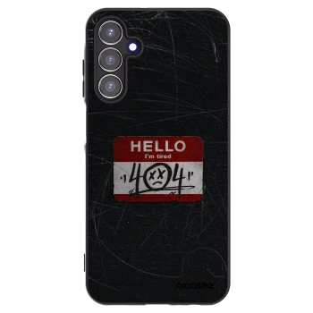 Picasee silikónový čierny obal pre Samsung Galaxy A15 A155F 4G - HELLO 404