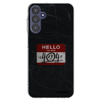 Picasee silikónový prehľadný obal pre Samsung Galaxy A15 A155F 4G - HELLO 404