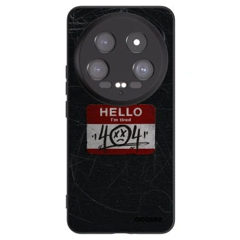 Picasee silikónový čierny obal pre Xiaomi 14 Ultra - HELLO 404