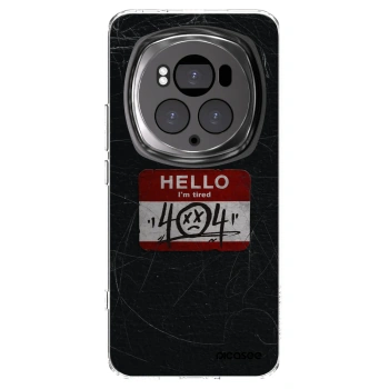 Picasee silikónový prehľadný obal pre Honor Magic6 Pro - HELLO 404