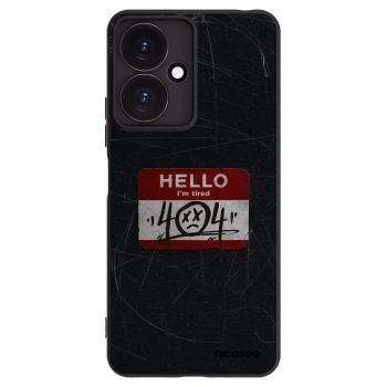 Picasee silikónový čierny obal pre Xiaomi Redmi 13C 5G - HELLO 404