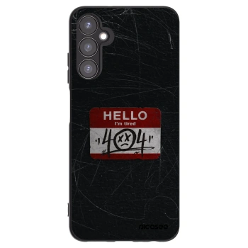 Picasee silikónový čierny obal pre Samsung Galaxy A05s A057G - HELLO 404