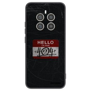 Picasee silikónový čierny obal pre Realme 12 Pro 5G - HELLO 404