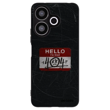 Picasee silikónový čierny obal pre Xiaomi Redmi 13 4G - HELLO 404