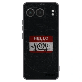 Picasee silikónový čierny obal pre OnePlus Nord 4 - HELLO 404
