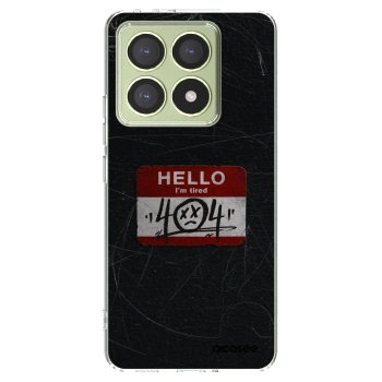 Picasee silikónový prehľadný obal pre Xiaomi 14T - HELLO 404