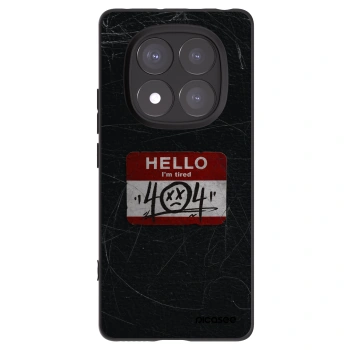 Picasee silikónový čierny obal pre Xiaomi Redmi Note 14 Pro+ 5G - HELLO 404