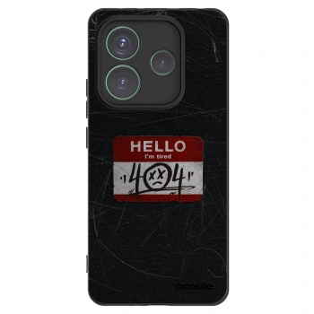 Picasee silikónový čierny obal pre Xiaomi Redmi Note 14 5G - HELLO 404