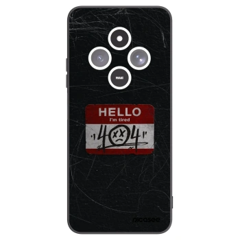Picasee silikónový čierny obal pre Xiaomi Redmi 14C - HELLO 404