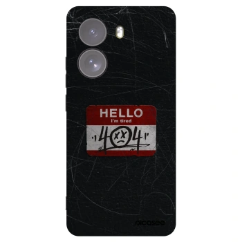 Picasee silikónový čierny obal pre Xiaomi Poco X7 - HELLO 404