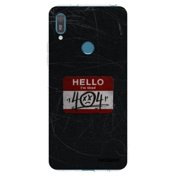 Picasee silikónový prehľadný obal pre Huawei Y7 2019 - HELLO 404