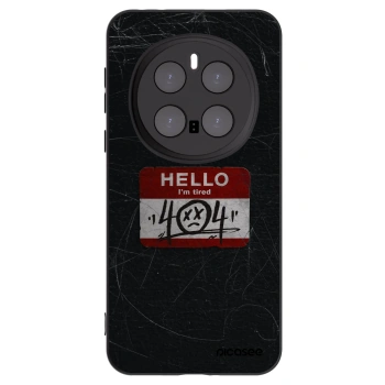Picasee silikónový čierny obal pre Honor Magic7 Pro 5G - HELLO 404