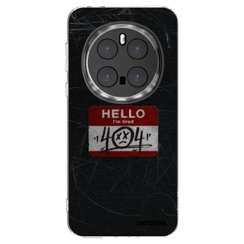 Picasee silikónový prehľadný obal pre Honor Magic7 Pro 5G - HELLO 404
