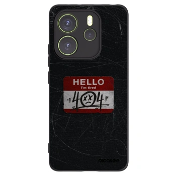 Picasee silikónový čierny obal pre Xiaomi Redmi Note 14 4G - HELLO 404