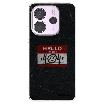 Picasee silikónový prehľadný obal pre Xiaomi Redmi Note 14 4G - HELLO 404