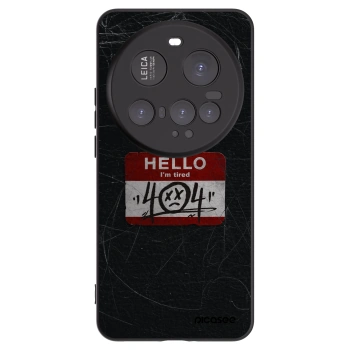Picasee silikónový čierny obal pre Xiaomi 15 Ultra - HELLO 404