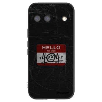 Picasee silikónový čierny obal pre Google Pixel 9 - HELLO 404