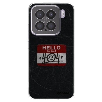 Picasee silikónový prehľadný obal pre Xiaomi 15 - HELLO 404