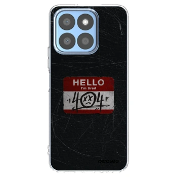 Picasee silikónový prehľadný obal pre Honor X8c - HELLO 404
