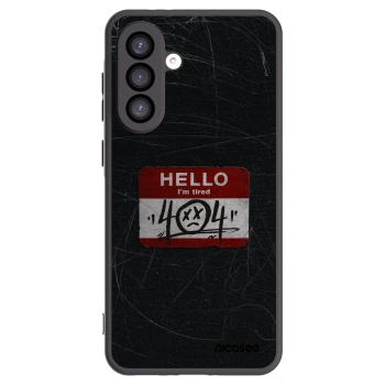 Picasee silikónový čierny obal pre Samsung Galaxy A26 5G A266B - HELLO 404