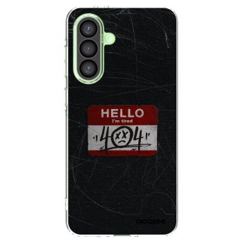 Picasee silikónový prehľadný obal pre Samsung Galaxy A26 5G A266B - HELLO 404