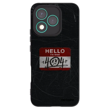 Picasee silikónový čierny obal pre Honor 400 Lite 5G - HELLO 404