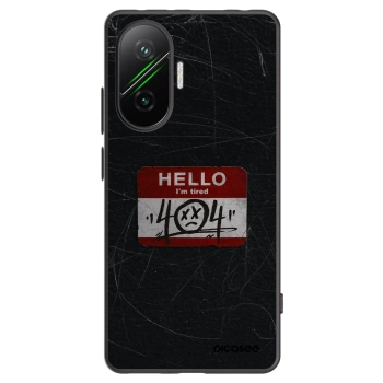 Picasee silikónový čierny obal pre Xiaomi Poco F7 Pro 5G - HELLO 404