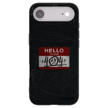 Picasee silikónový čierny obal pre Apple iPhone Air - HELLO 404