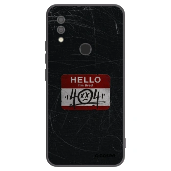 Picasee silikónový čierny obal pre Xiaomi Redmi 7 - HELLO 404