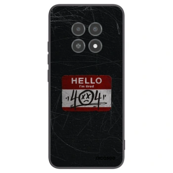 Picasee silikónový čierny obal pre Realme 12X - HELLO 404