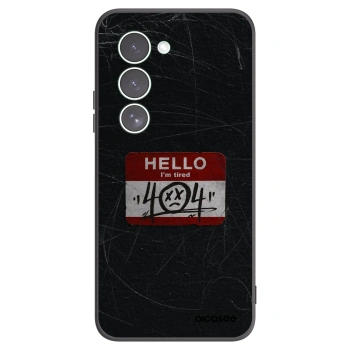 Picasee silikónový čierny obal pre Xiaomi Redmi 15 5G - HELLO 404