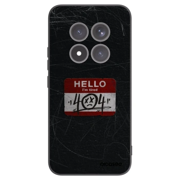 Picasee silikónový čierny obal pre Xiaomi Redmi Note 15 Pro+ - HELLO 404